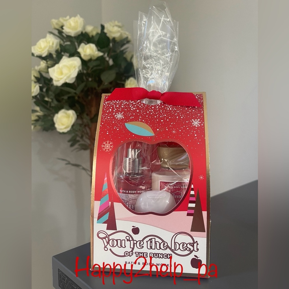 Bath & Body Works Winter Candy Apple Mini Gift Set 🍎